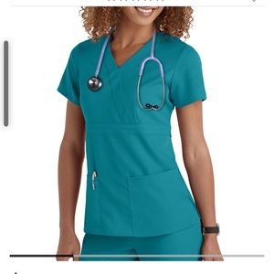 Greys anatomy small tall scrub set like new